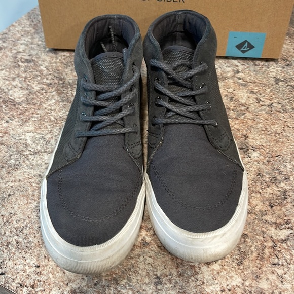 Sperry Crest Knoll Canvas Grey Sneaker - Picture 3 of 8